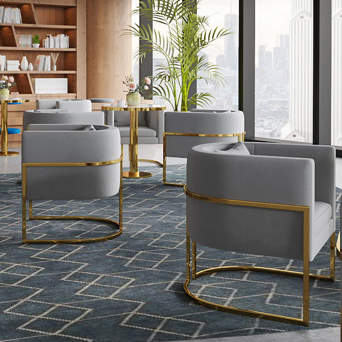 Glam Style Marble Dining Table 1/2/3/4/5 Pieces Dining Set for Home Use Clearhalo 'Dining Room Sets' 'Dining Tables & Seating' 'dining_room_set' 'furn' 'furn_dining_room_set' 'Furniture' 'furniture_dining_room_set' 'Kitchen & Dining Furniture' 4808308