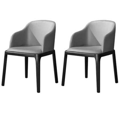 Modern Ash Wood Dinette Set 1/2/4/5/7 Pieces Dining Table Set with Grey Sintered Stone Top 2 Dark Grey Chairs Clearhalo 'Dining Room Sets' 'Dining Tables & Seating' 'dining_room_set' 'furn' 'furn_dining_room_set' 'Furniture' 'furniture_dining_room_set' 'Kitchen & Dining Furniture' 4808389