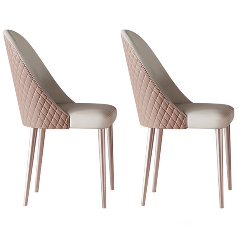 Luxury Sintered Stone Dining Set 1/2/5/6/7 Pieces Rectangle Dining Table with Chairs 2 White Chairs Clearhalo 'Dining Room Sets' 'Dining Tables & Seating' 'dining_room_set' 'furn' 'furn_dining_room_set' 'Furniture' 'furniture_dining_room_set' 'Kitchen & Dining Furniture' 4808403