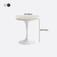 Modern Style Round Table Wooden Dining Table with Pedestal Base for Kitchen Clearhalo 'Bar Furniture' 'Bar Tables' 'bar_tables' 'Dining Tables & Seating' 'Dining Tables' 'dining_table' 'furn' 'furn_bar_tables' 'Furniture' 'furniture_dining_table' 'Kitchen & Dining Furniture' 'kitchen' 'kitchen_dining_table' 4808494