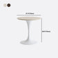 Modern Style Round Table Wooden Dining Table with Pedestal Base for Kitchen Clearhalo 'Bar Furniture' 'Bar Tables' 'bar_tables' 'Dining Tables & Seating' 'Dining Tables' 'dining_table' 'furn' 'furn_bar_tables' 'Furniture' 'furniture_dining_table' 'Kitchen & Dining Furniture' 'kitchen' 'kitchen_dining_table' 4808495