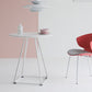 Modern Round Dining Table Wooden Dining Table with Metal Base for Kitchen Clearhalo 'Bar Furniture' 'Bar Tables' 'bar_tables' 'Dining Tables & Seating' 'Dining Tables' 'dining_table' 'furn' 'furn_bar_tables' 'Furniture' 'furniture_dining_table' 'Kitchen & Dining Furniture' 'kitchen' 'kitchen_dining_table' 4808510