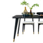 Solid Wood Traditional Luxury Rectangle Indoor Table Ash Wood Table with 4 Legs Clearhalo 'Dining Tables & Seating' 'Dining Tables' 'dining_table' 'furn' 'furn_dining_table' 'Furniture' 'furniture_dining_table' 'Kitchen & Dining Furniture' 'kitchen' 'kitchen_dining_table' 4808586