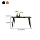 Solid Wood Traditional Luxury Rectangle Indoor Table Ash Wood Table with 4 Legs Clearhalo 'Dining Tables & Seating' 'Dining Tables' 'dining_table' 'furn' 'furn_dining_table' 'Furniture' 'furniture_dining_table' 'Kitchen & Dining Furniture' 'kitchen' 'kitchen_dining_table' 4808593
