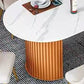 Luxury Sintered Stone Top Dining Table Oval Table with Double Pedestal for Restaurant Clearhalo 'Dining Tables & Seating' 'Dining Tables' 'dining_table' 'furn' 'furn_dining_table' 'Furniture' 'furniture_dining_table' 'Kitchen & Dining Furniture' 'kitchen' 'kitchen_dining_table' 4808659