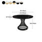 Traditional Luxury Round Stone Dining Table Pedestal Casual Dining Table Clearhalo 'Dining Tables & Seating' 'Dining Tables' 'dining_table' 'Furniture' 'furniture_dining_table' 'Kitchen & Dining Furniture' 'kitchen' 'kitchen_dining_table' 4808761