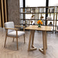 Modern Pine Solid Wood Dining Table Double Pedestal Dining Table for Dining Room Clearhalo 'Dining Tables & Seating' 'Dining Tables' 'dining_table' 'furn' 'furn_dining_table' 'Furniture' 'furniture_dining_table' 'Kitchen & Dining Furniture' 'kitchen' 'kitchen_dining_table' 4808775