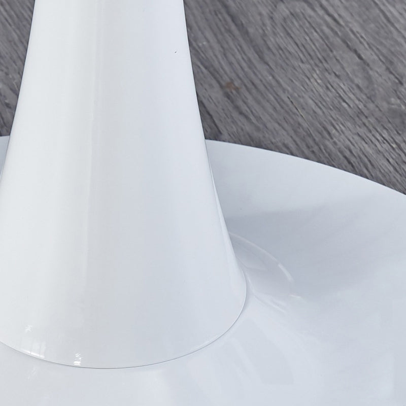 Contemporary Top Dining Table Round Dining Table with Pedestal Base Clearhalo 'Dining Tables & Seating' 'Dining Tables' 'dining_table' 'furn' 'furn_dining_table' 'Furniture' 'furniture_dining_table' 'Kitchen & Dining Furniture' 'kitchen' 'kitchen_dining_table' 4808805