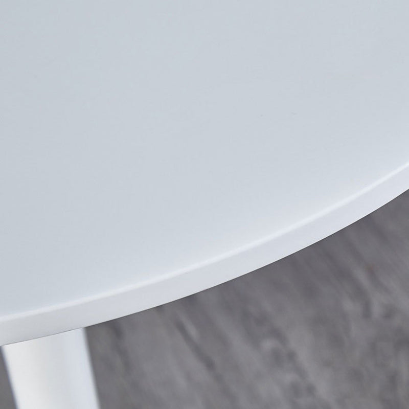 Contemporary Top Dining Table Round Dining Table with Pedestal Base Clearhalo 'Dining Tables & Seating' 'Dining Tables' 'dining_table' 'furn' 'furn_dining_table' 'Furniture' 'furniture_dining_table' 'Kitchen & Dining Furniture' 'kitchen' 'kitchen_dining_table' 4808806
