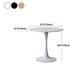 Contemporary Top Dining Table Round Dining Table with Pedestal Base Clearhalo 'Dining Tables & Seating' 'Dining Tables' 'dining_table' 'furn' 'furn_dining_table' 'Furniture' 'furniture_dining_table' 'Kitchen & Dining Furniture' 'kitchen' 'kitchen_dining_table' 4808816