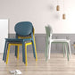 Contemporary Style Stackable Chair Kitchen Armless Chair with Plastic Legs Clearhalo 'Dining Chairs' 'Dining Tables & Seating' 'dining_chair' 'Furniture' 'furniture_dining_chair' 'Kitchen & Dining Furniture' 4809056