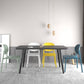 Contemporary Style Stackable Chair Kitchen Armless Chair with Plastic Legs Clearhalo 'Dining Chairs' 'Dining Tables & Seating' 'dining_chair' 'Furniture' 'furniture_dining_chair' 'Kitchen & Dining Furniture' 4809058