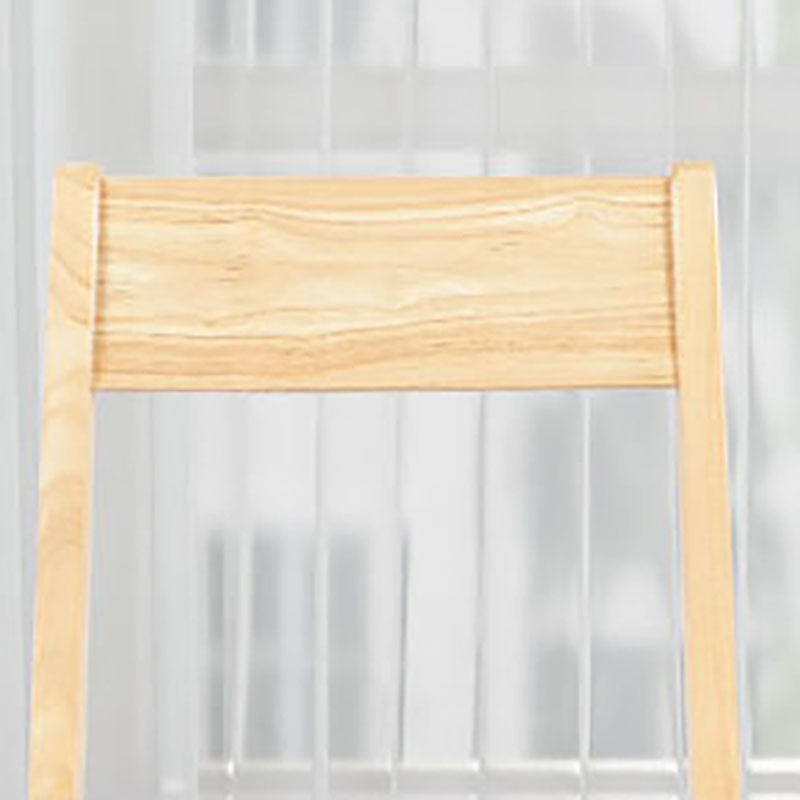 Contemporary Style Open Back Chair Wood Kitchen Dining Armless Chair Clearhalo 'Dining Chairs' 'Dining Tables & Seating' 'dining_chair' 'furn' 'furn_dining_chair' 'Furniture' 'furniture_dining_chair' 'Kitchen & Dining Furniture' 4809119