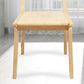 Contemporary Style Open Back Chair Wood Kitchen Dining Armless Chair Clearhalo 'Dining Chairs' 'Dining Tables & Seating' 'dining_chair' 'furn' 'furn_dining_chair' 'Furniture' 'furniture_dining_chair' 'Kitchen & Dining Furniture' 4809121