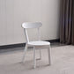 Contemporary Style Open Back Chairs Wood Kitchen Armless Chair White 1 Piece Clearhalo 'Dining Chairs' 'Dining Tables & Seating' 'dining_chair' 'furn' 'furn_dining_chair' 'Furniture' 'furniture_dining_chair' 'Kitchen & Dining Furniture' 4809144