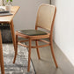 Nordic Style Armless Open Back Chairs for Home Wood Legs Dining Side Chairs Clearhalo 'Dining Chairs' 'Dining Tables & Seating' 'dining_chair' 'furn' 'furn_dining_chair' 'Furniture' 'furniture_dining_chair' 'Kitchen & Dining Furniture' 4809229
