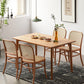 Nordic Style Armless Open Back Chairs for Home Wood Legs Dining Side Chairs Clearhalo 'Dining Chairs' 'Dining Tables & Seating' 'dining_chair' 'furn' 'furn_dining_chair' 'Furniture' 'furniture_dining_chair' 'Kitchen & Dining Furniture' 4809247