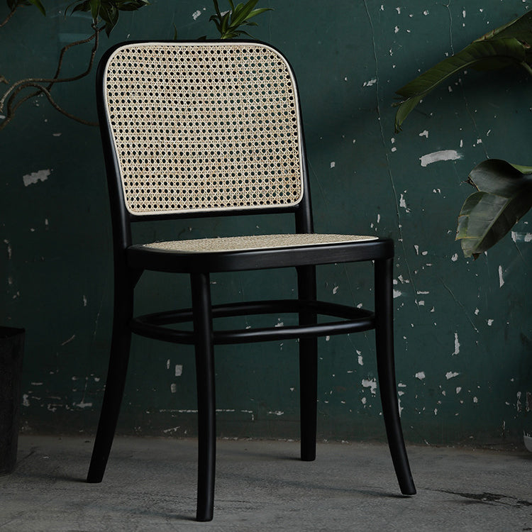 Nordic Style Armless Open Back Chairs for Home Wood Legs Dining Side Chairs Clearhalo 'Dining Chairs' 'Dining Tables & Seating' 'dining_chair' 'furn' 'furn_dining_chair' 'Furniture' 'furniture_dining_chair' 'Kitchen & Dining Furniture' 4809250