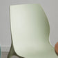 Plastic Scandinavian Dining Kitchen Room Side Chair Solid Back Chair Clearhalo 'Dining Chairs' 'Dining Tables & Seating' 'dining_chair' 'Furniture' 'furniture_dining_chair' 'Kitchen & Dining Furniture' 4809341