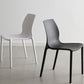 Plastic Scandinavian Dining Kitchen Room Side Chair Solid Back Chair Clearhalo 'Dining Chairs' 'Dining Tables & Seating' 'dining_chair' 'Furniture' 'furniture_dining_chair' 'Kitchen & Dining Furniture' 4809349