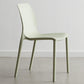 Plastic Scandinavian Dining Kitchen Room Side Chair Solid Back Chair Green 1 Piece Clearhalo 'Dining Chairs' 'Dining Tables & Seating' 'dining_chair' 'Furniture' 'furniture_dining_chair' 'Kitchen & Dining Furniture' 4809359