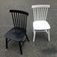 Glam Rubberwood Dining Room Chair Slat Back Side Chair (Set of 2) Clearhalo 'Dining Chairs' 'Dining Tables & Seating' 'dining_chair' 'furn' 'furn_dining_chair' 'Furniture' 'furniture_dining_chair' 'Kitchen & Dining Furniture' 4809541