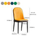 Modern Parsons Dining Chair PU Leather Chairs for Dining Room Clearhalo 'Dining Chairs' 'Dining Tables & Seating' 'dining_chair' 'furn' 'furn_dining_chair' 'Furniture' 'furniture_dining_chair' 'Kitchen & Dining Furniture' 4809613