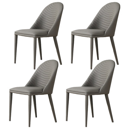 Modern Ashwood Dinette Set 1/3/4/5/7 Pieces Round Dining Table Set with Sintered Stone Top 4 Grey Chairs Clearhalo 'Dining Room Sets' 'Dining Tables & Seating' 'dining_room_set' 'furn' 'furn_dining_room_set' 'Furniture' 'furniture_dining_room_set' 'Kitchen & Dining Furniture' 4809639