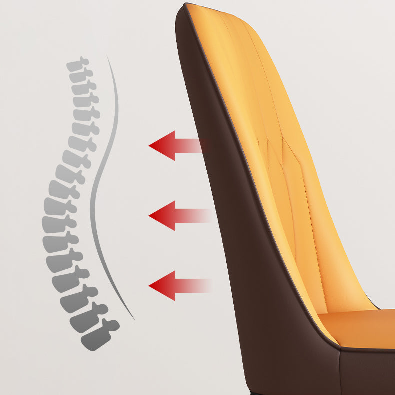 Metal Contemporary Modern Indoor-Outdoor Side Chair Parsons Chair Clearhalo 'Dining Chairs' 'Dining Tables & Seating' 'dining_chair' 'furn' 'furn_dining_chair' 'Furniture' 'furniture_dining_chair' 'Kitchen & Dining Furniture' 4809688