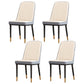 Metal Contemporary Modern Indoor-Outdoor Side Chair Parsons Chair Gray-White 4 Piece Set Brass Gold Clearhalo 'Dining Chairs' 'Dining Tables & Seating' 'dining_chair' 'furn' 'furn_dining_chair' 'Furniture' 'furniture_dining_chair' 'Kitchen & Dining Furniture' 4809712