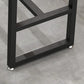 Stone Bar Dining Table Industrial Rectangle Bar Table with Black Base Clearhalo 'Bar Furniture' 'Bar Tables' 'bar_tables' 'furn' 'furn_bar_tables' 'Furniture' 'furniture_bar_tables' 'Kitchen & Dining Furniture' 4816596