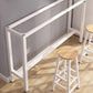 Rectangle Bar Table Contemporary Bar Table with Trestle Base Clearhalo 'Bar Furniture' 'Bar Tables' 'bar_tables' 'furn' 'furn_bar_tables' 'Furniture' 'furniture_bar_tables' 'Kitchen & Dining Furniture' 4816618