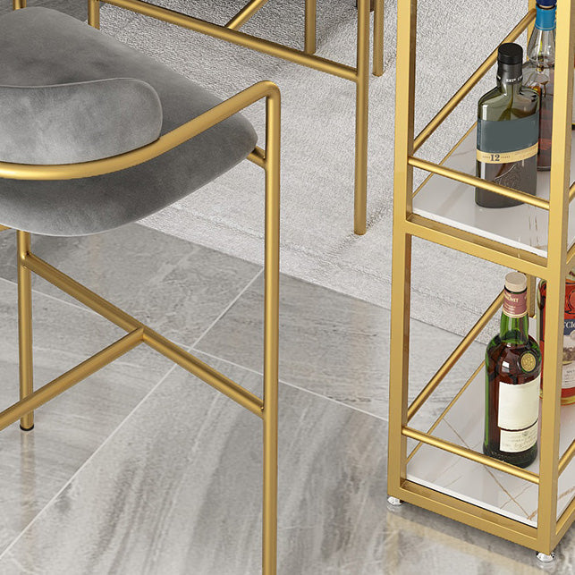 Rectangle Bar Table Traditional Luxury Bar Table with Sled Base Clearhalo 'Bar Furniture' 'Bar Tables' 'bar_tables' 'furn' 'furn_bar_tables' 'Furniture' 'furniture_bar_tables' 'Kitchen & Dining Furniture' 4816688