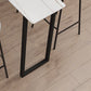 Modern Rectangle Sintered Stone Table Dining Bar Counter Table for Kitchen Clearhalo 'Bar Furniture' 'Bar Tables' 'bar_tables' 'furn' 'furn_bar_tables' 'Furniture' 'furniture_bar_tables' 'Kitchen & Dining Furniture' 4816894