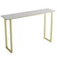 Modern Rectangle Sintered Stone Table Dining Bar Counter Table for Kitchen Gold Without Chairs Clearhalo 'Bar Furniture' 'Bar Tables' 'bar_tables' 'furn' 'furn_bar_tables' 'Furniture' 'furniture_bar_tables' 'Kitchen & Dining Furniture' 4816897