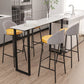 Modern Rectangle Sintered Stone Table Dining Bar Counter Table for Kitchen Clearhalo 'Bar Furniture' 'Bar Tables' 'bar_tables' 'furn' 'furn_bar_tables' 'Furniture' 'furniture_bar_tables' 'Kitchen & Dining Furniture' 4816899
