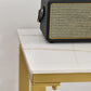 Industrial Rectangle Sintered Stone Table Dining Bar Counter Table for Kitchen Clearhalo 'Bar Furniture' 'Bar Tables' 'bar_tables' 'furn' 'furn_bar_tables' 'Furniture' 'furniture_bar_tables' 'Kitchen & Dining Furniture' 4816909