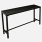 Industrial Rectangle Sintered Stone Table Dining Bar Counter Table for Kitchen Clearhalo 'Bar Furniture' 'Bar Tables' 'bar_tables' 'furn' 'furn_bar_tables' 'Furniture' 'furniture_bar_tables' 'Kitchen & Dining Furniture' 4816911