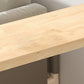 Contemporary Pine Wood Bar Table Original Wood Top 42-inch Height Pub Table Clearhalo 'Bar Furniture' 'Bar Tables' 'bar_tables' 'furn' 'furn_bar_tables' 'Furniture' 'furniture_bar_tables' 'Kitchen & Dining Furniture' 4816950