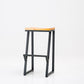 Industrial Bar and Counter Stool Backless Stool with Sled Base in Black Natural 1 Piece Bar Stool (28" H) Clearhalo 'Bar Furniture' 'Bar Stools' 'bar_stools' 'furn' 'furn_bar_stools' 'Furniture' 'furniture_bar_stools' 'Kitchen & Dining Furniture' 4817002