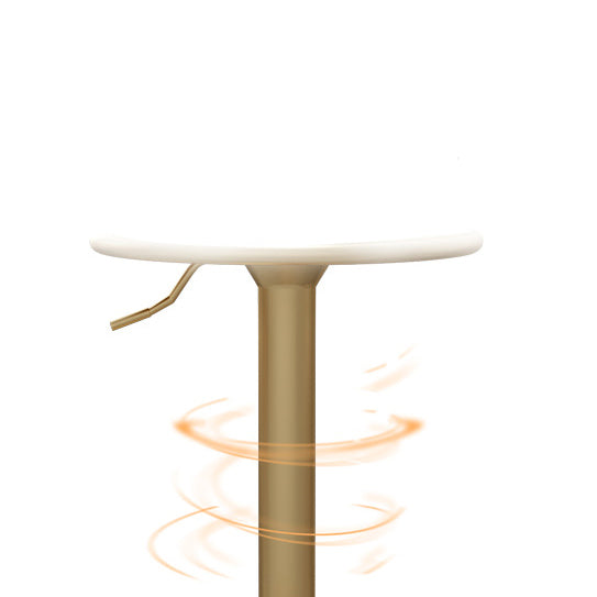 Glam Upholstered Home Stool Matte Finish Footrest Low Back Barstool Clearhalo 'Bar Furniture' 'Bar Stools' 'bar_stools' 'furn' 'furn_bar_stools' 'Furniture' 'furniture_bar_stools' 'Kitchen & Dining Furniture' 4817030