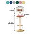 Glam Upholstered Home Stool Matte Finish Footrest Low Back Barstool Clearhalo 'Bar Furniture' 'Bar Stools' 'bar_stools' 'furn' 'furn_bar_stools' 'Furniture' 'furniture_bar_stools' 'Kitchen & Dining Furniture' 4817040