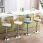 Modern Adjustable Swivel Barstool Matte Finish Footrest Stool Clearhalo 'Bar Furniture' 'Bar Stools' 'bar_stools' 'furn' 'furn_bar_stools' 'Furniture' 'furniture_bar_stools' 'Kitchen & Dining Furniture' 4817112