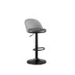 Contemporary Leather Home Stool Matte Finish Adjustable Footrest Barstool Clearhalo 'Bar Furniture' 'Bar Stools' 'bar_stools' 'furn' 'furn_bar_stools' 'Furniture' 'furniture_bar_stools' 'Kitchen & Dining Furniture' 4817143