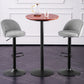Contemporary Leather Home Stool Matte Finish Adjustable Footrest Barstool Clearhalo 'Bar Furniture' 'Bar Stools' 'bar_stools' 'furn' 'furn_bar_stools' 'Furniture' 'furniture_bar_stools' 'Kitchen & Dining Furniture' 4817158
