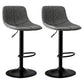 Modern Home Leather Stool Swivel Adjustable Footrest Barstool Clearhalo 'Bar Furniture' 'Bar Stools' 'bar_stools' 'furn' 'furn_bar_stools' 'Furniture' 'furniture_bar_stools' 'Kitchen & Dining Furniture' 4817186