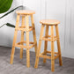 Modern Armless Backless Counter Stool Wood Cafe Bar Stool with Seat and Pedal Clearhalo 'Bar Furniture' 'Bar Stools' 'bar_stools' 'furn' 'furn_bar_stools' 'Furniture' 'furniture_bar_stools' 'Kitchen & Dining Furniture' 4817222