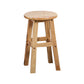 Modern Armless Backless Counter Stool Wood Cafe Bar Stool with Seat and Pedal 1 Piece Short Stool(20"H) Clearhalo 'Bar Furniture' 'Bar Stools' 'bar_stools' 'furn' 'furn_bar_stools' 'Furniture' 'furniture_bar_stools' 'Kitchen & Dining Furniture' 4817224