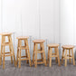 Modern Armless Backless Counter Stool Wood Cafe Bar Stool with Seat and Pedal Clearhalo 'Bar Furniture' 'Bar Stools' 'bar_stools' 'furn' 'furn_bar_stools' 'Furniture' 'furniture_bar_stools' 'Kitchen & Dining Furniture' 4817225