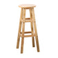 Modern Armless Backless Counter Stool Wood Cafe Bar Stool with Seat and Pedal 1 Piece Bar Stool(31"H) Clearhalo 'Bar Furniture' 'Bar Stools' 'bar_stools' 'furn' 'furn_bar_stools' 'Furniture' 'furniture_bar_stools' 'Kitchen & Dining Furniture' 4817230